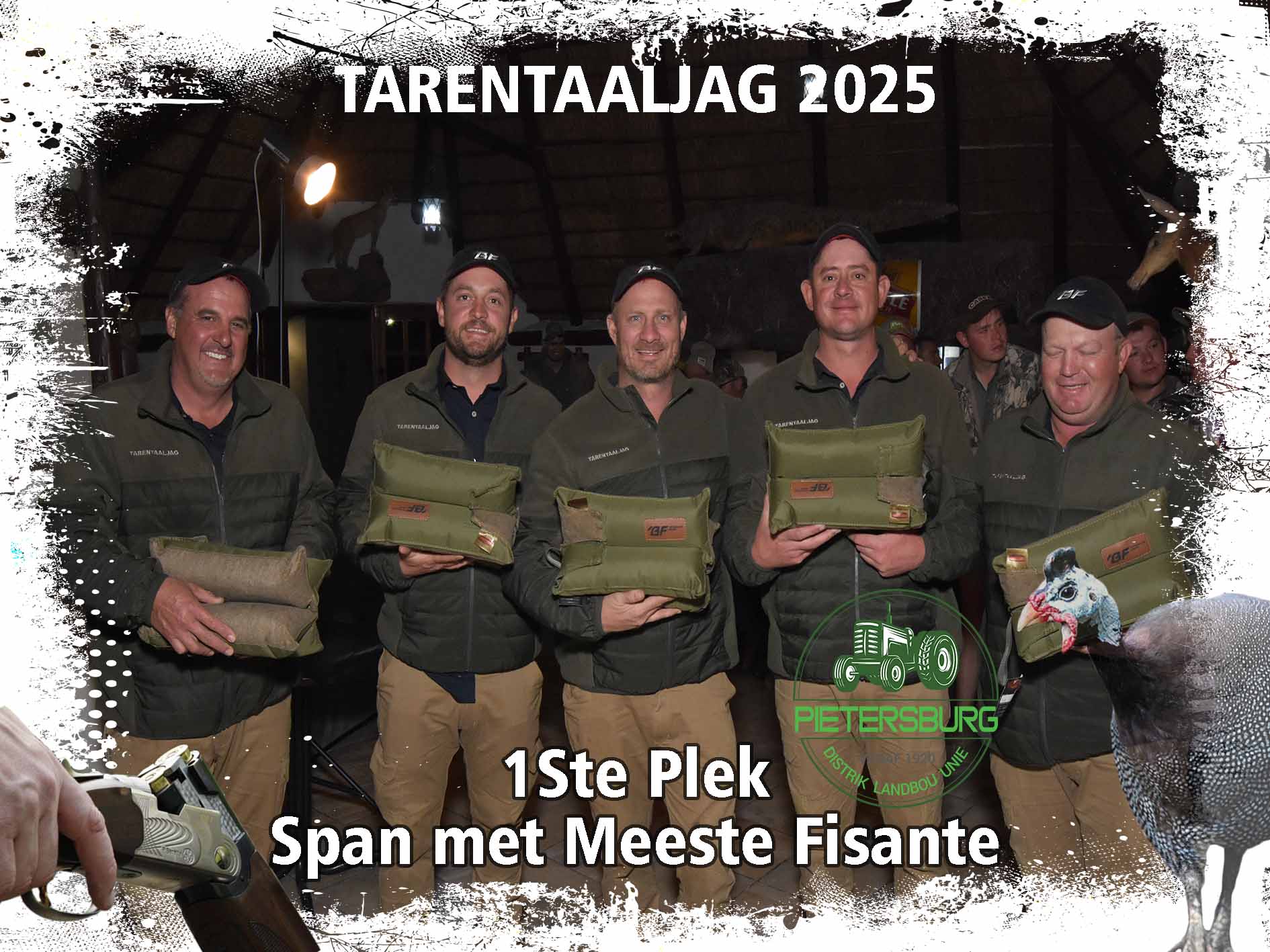 1ste plek: meeste fisante